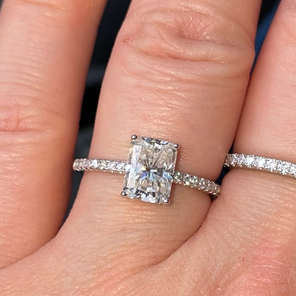 2 Ct radiant cut